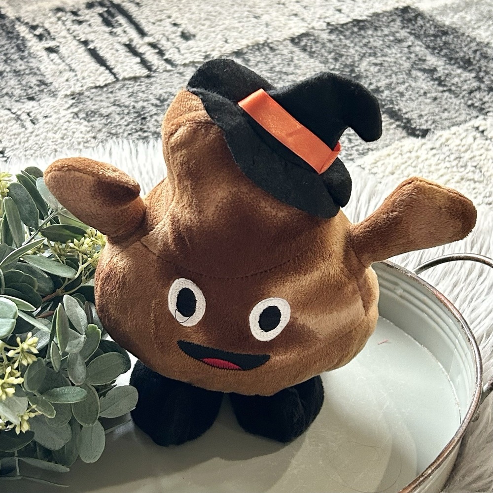 DanDee Dancing Halloween 9" Poo Emoji Plush Dancing Toy